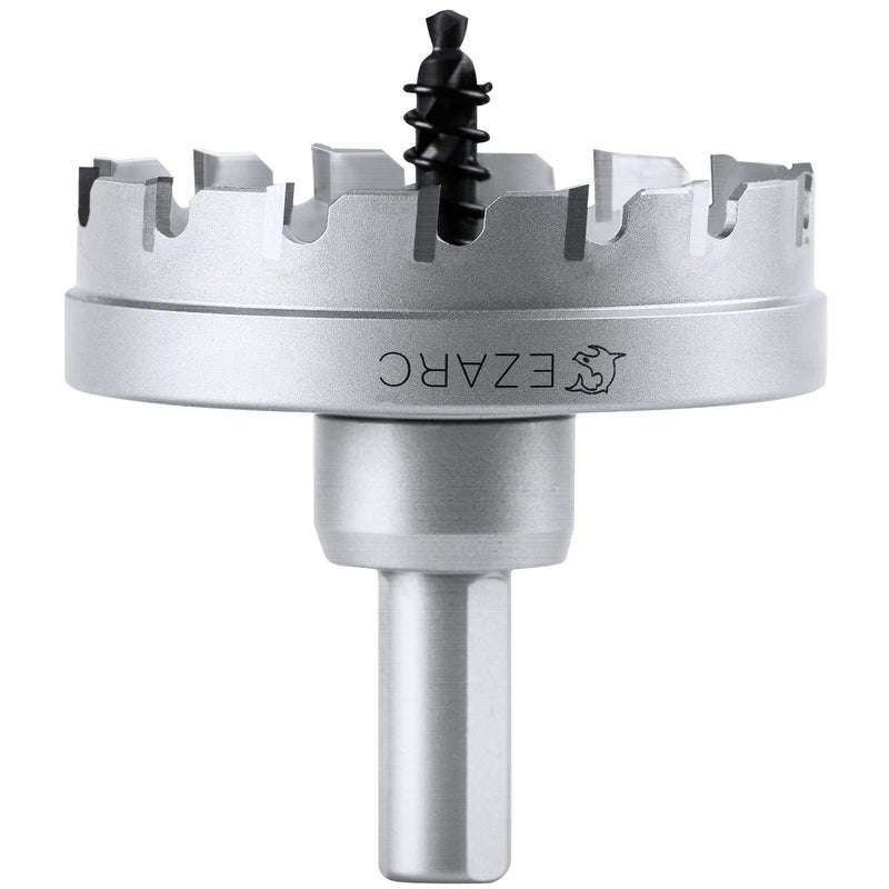 EZARC Carbide Hole Saw Heavy Duty, Hole Cutter for Stainless Steel, Sheet Metal 2-3/8" 60mm - Image 1